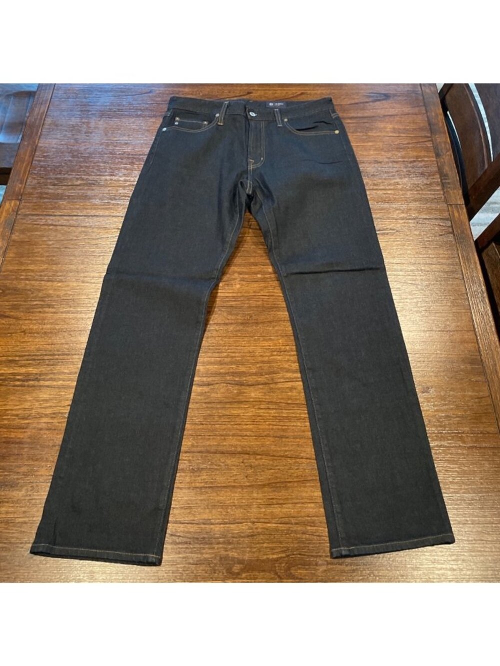 AG Graduate Tailored Leg Jean Mens 32x33 Monument Dark Indigo Wash Stretch Japan